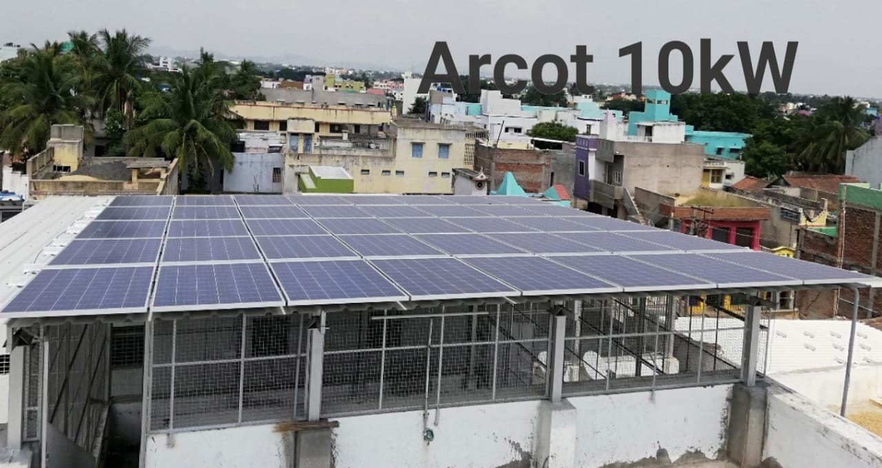 Factory shed solar — high-load system
