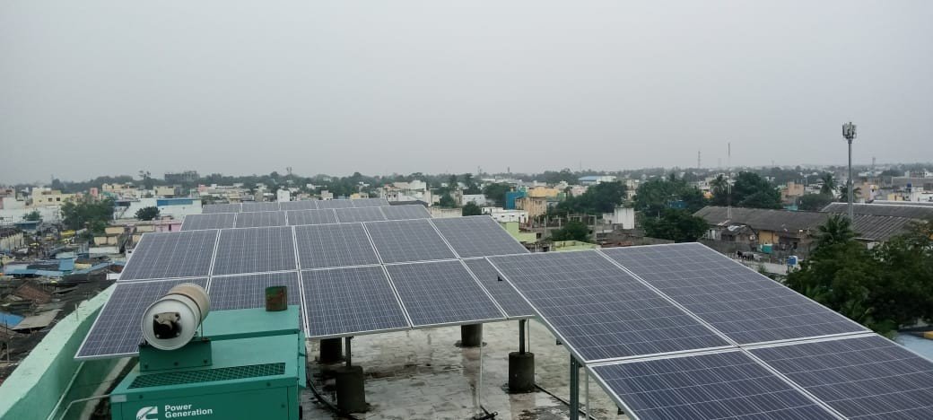 Manufacturing plant solar